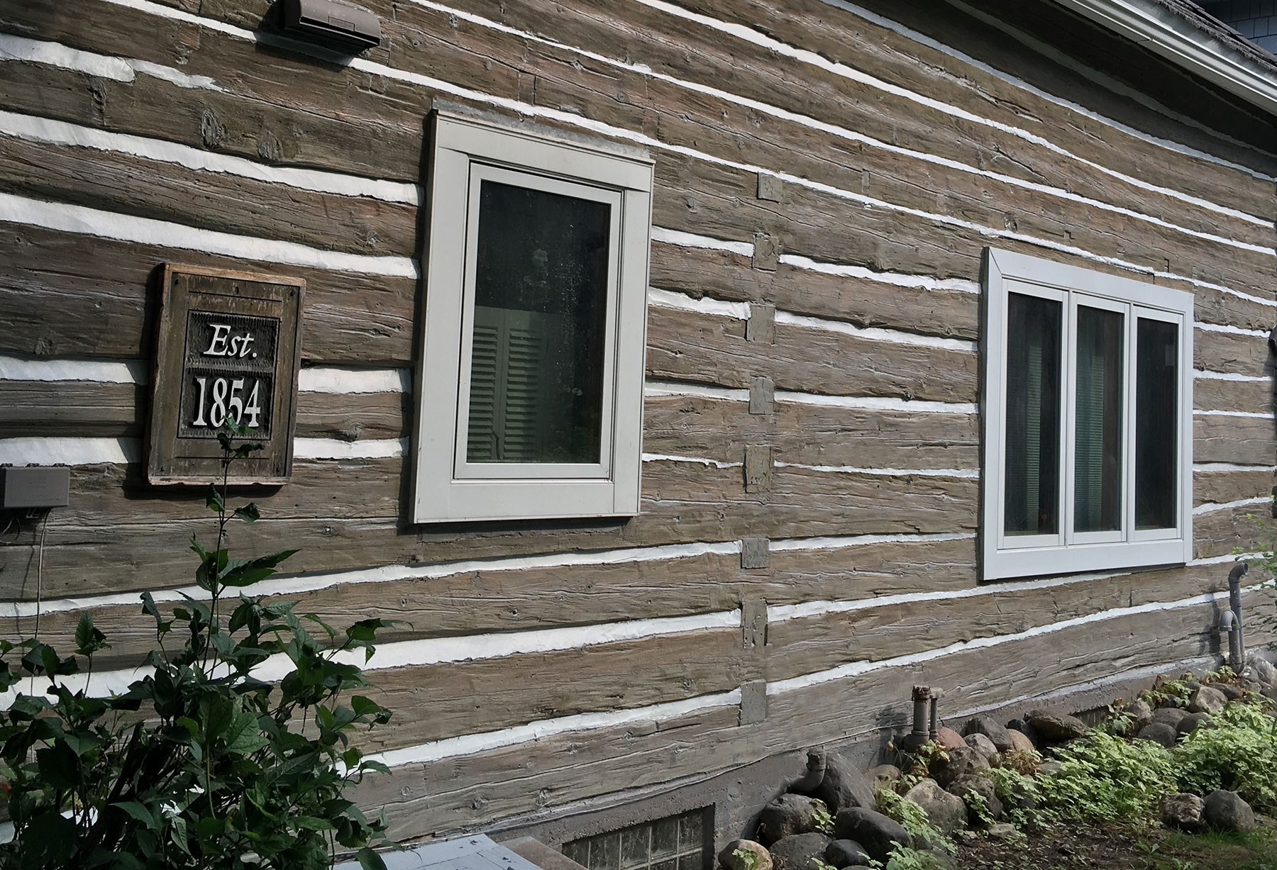 Log Home Maintenance in Door County by Peninsula Painters